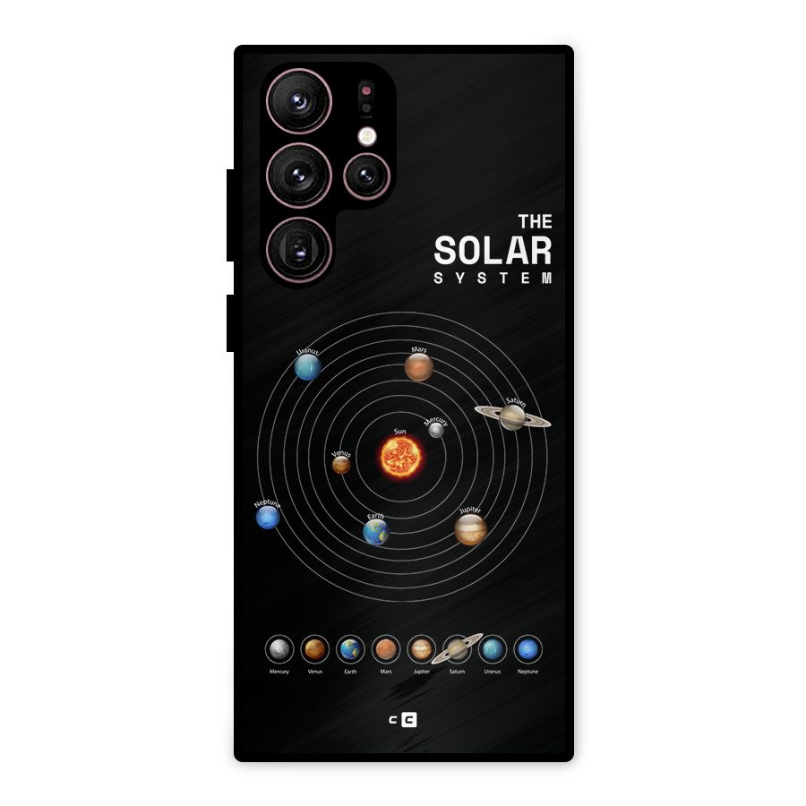 The Solar System Metal Back Case for Galaxy S22 Ultra 5G
