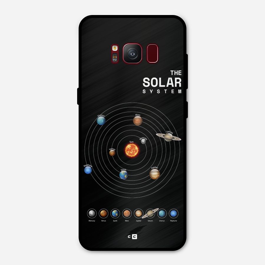 The Solar System Metal Back Case for Galaxy S8