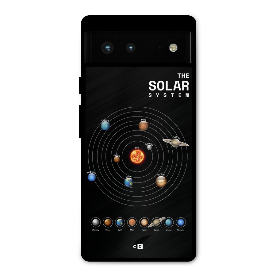 The Solar System Metal Back Case for Google Pixel 6