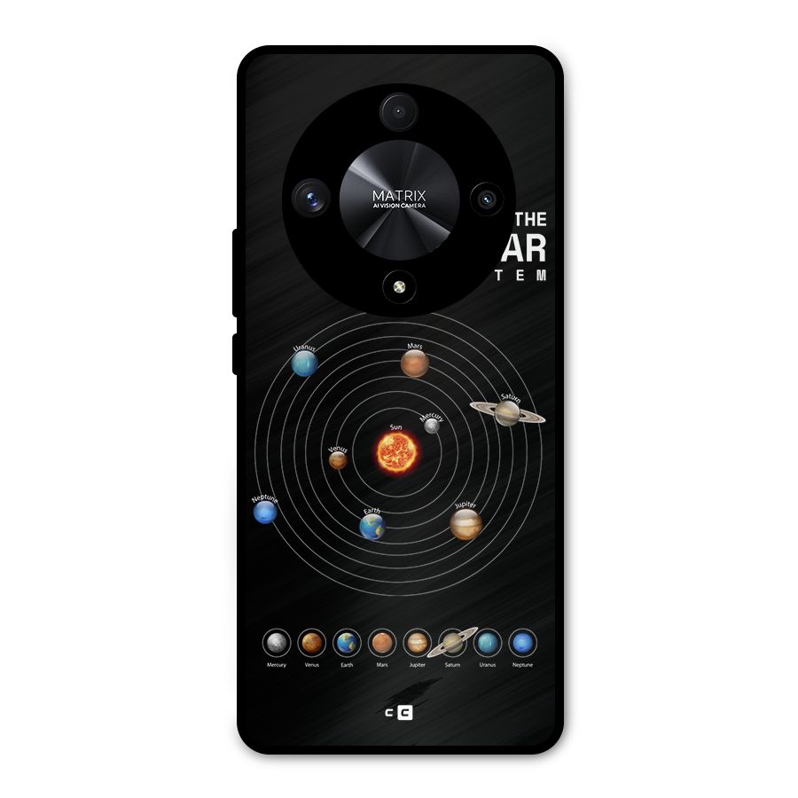 The Solar System Metal Back Case for Honor X9b