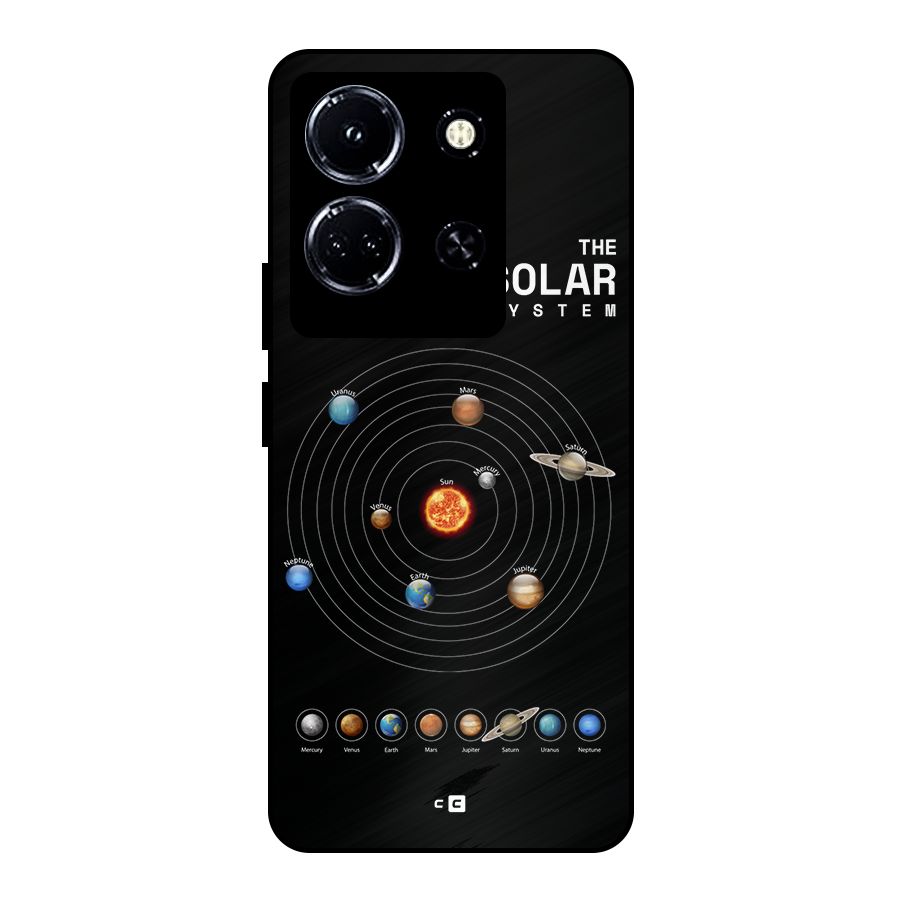 The Solar System Metal Back Case for Infinix Note 30 5G