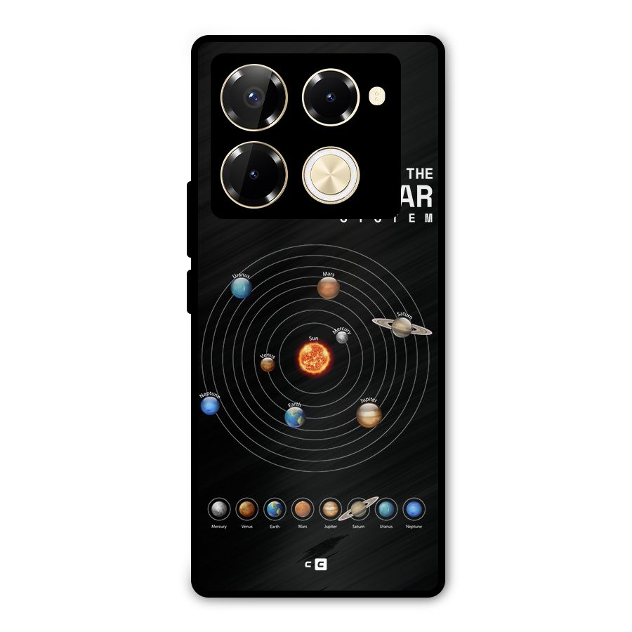 The Solar System Metal Back Case for Infinix Note 40 Pro