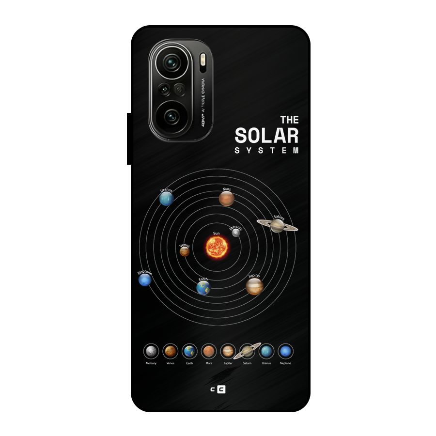 The Solar System Metal Back Case for Mi 11X Pro