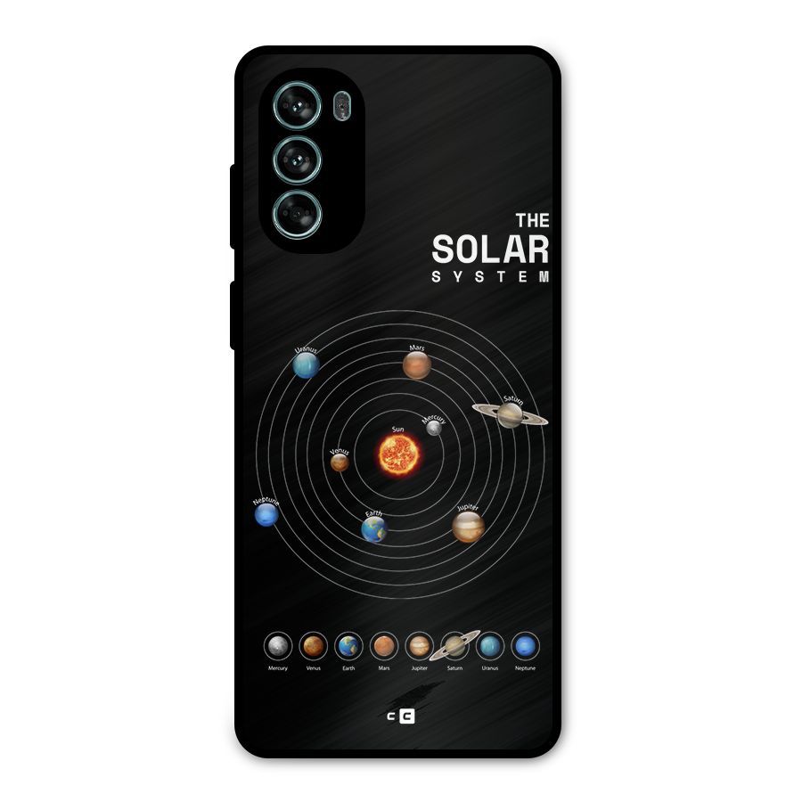The Solar System Metal Back Case for Moto G62