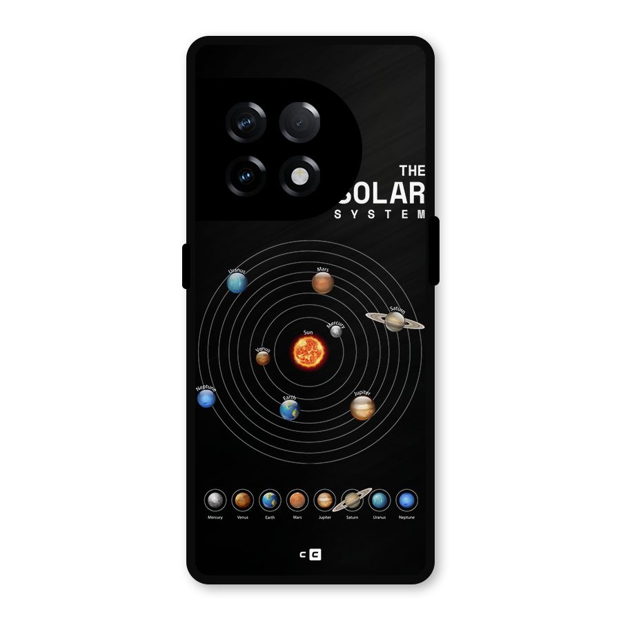 The Solar System Metal Back Case for OnePlus 11R