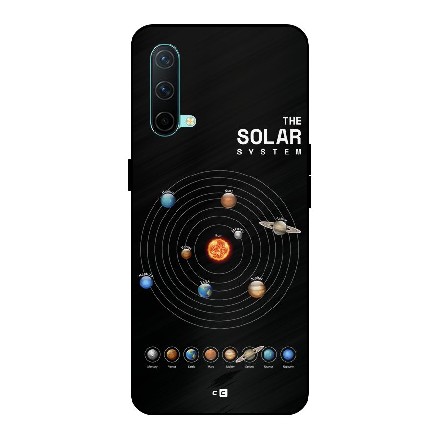 The Solar System Metal Back Case for OnePlus Nord CE 5G