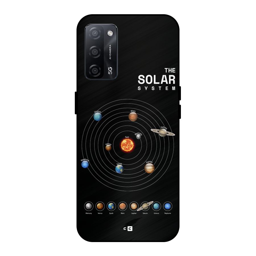 The Solar System Metal Back Case for Oppo A53s 5G