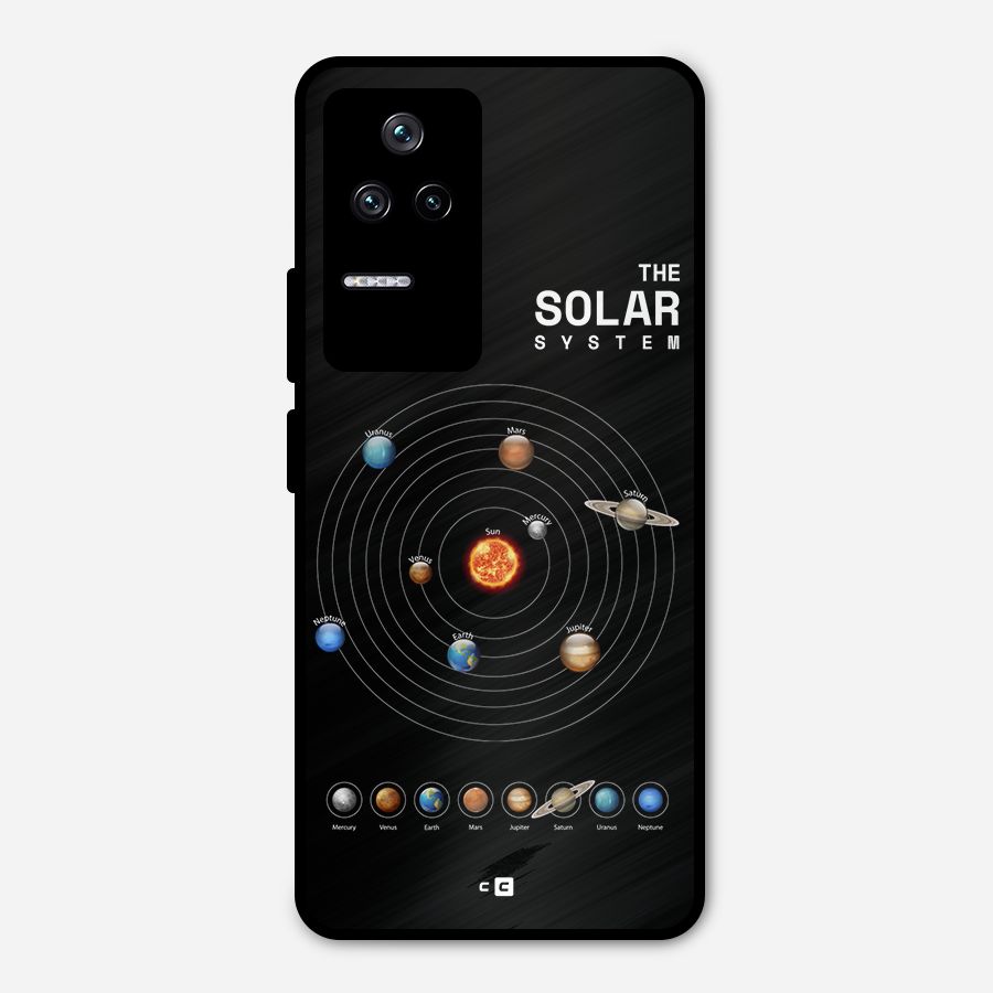 The Solar System Metal Back Case for Poco F4 5G