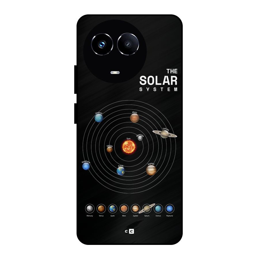 The Solar System Metal Back Case for Realme 11 5G