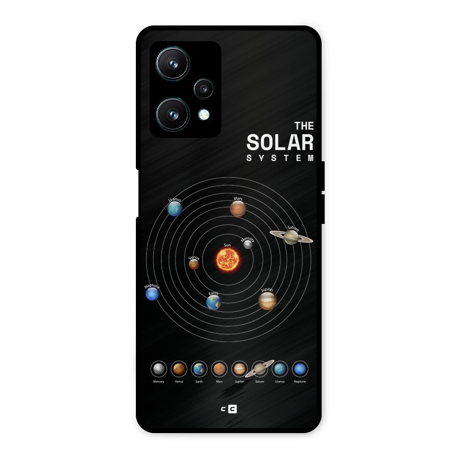 The Solar System Metal Back Case for Realme 9 Pro 5G