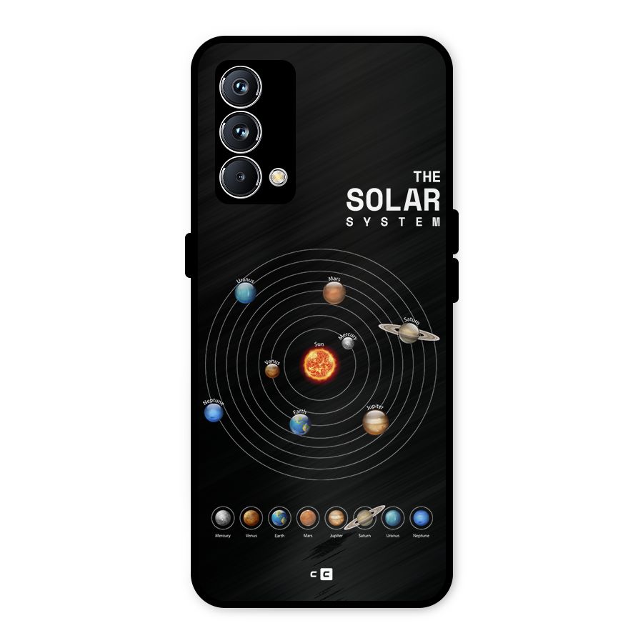 The Solar System Metal Back Case for Realme GT Master Edition