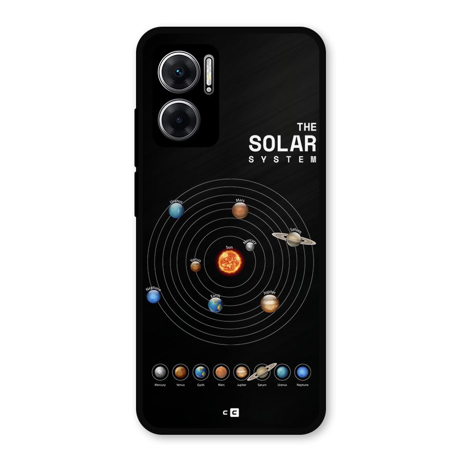 The Solar System Metal Back Case for Redmi 11 Prime 5G