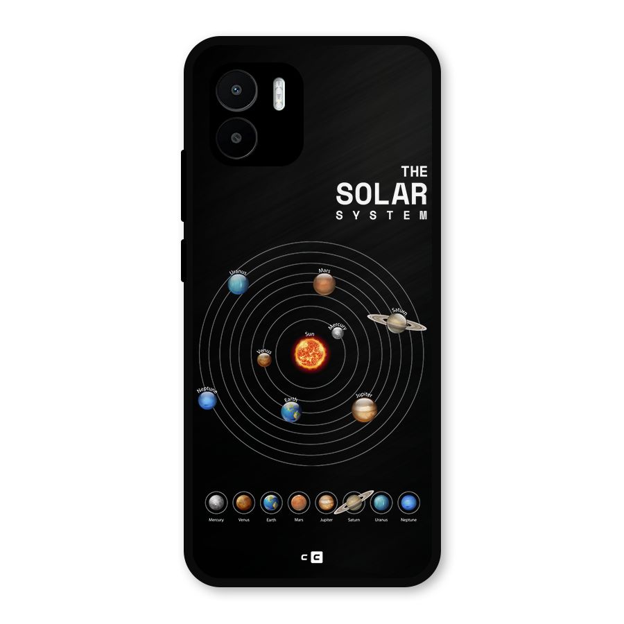 The Solar System Metal Back Case for Redmi A2