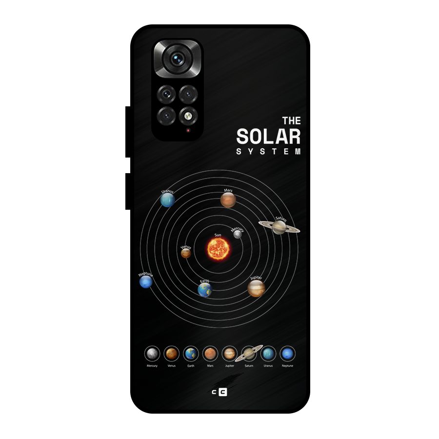 The Solar System Metal Back Case for Redmi Note 11 Pro
