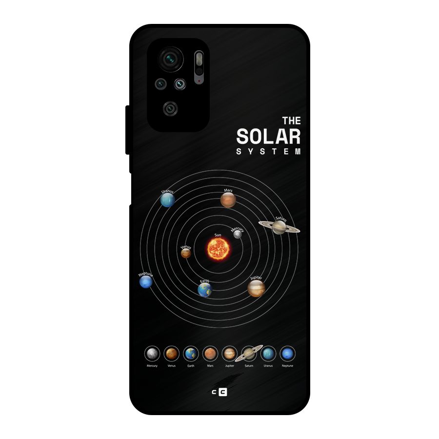 The Solar System Metal Back Case for Redmi Note 11 SE
