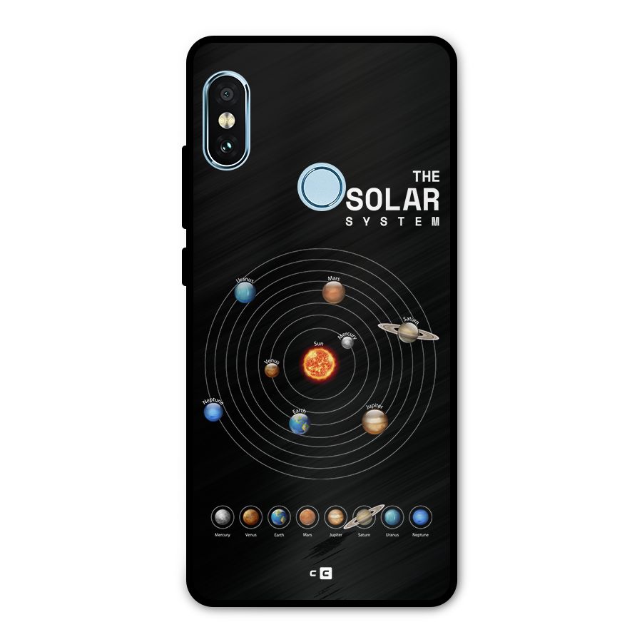 The Solar System Metal Back Case for Redmi Note 5 Pro