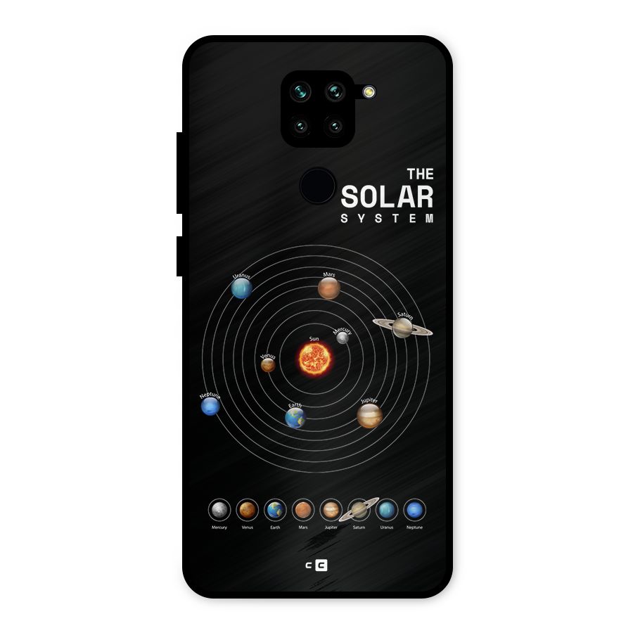 The Solar System Metal Back Case for Redmi Note 9
