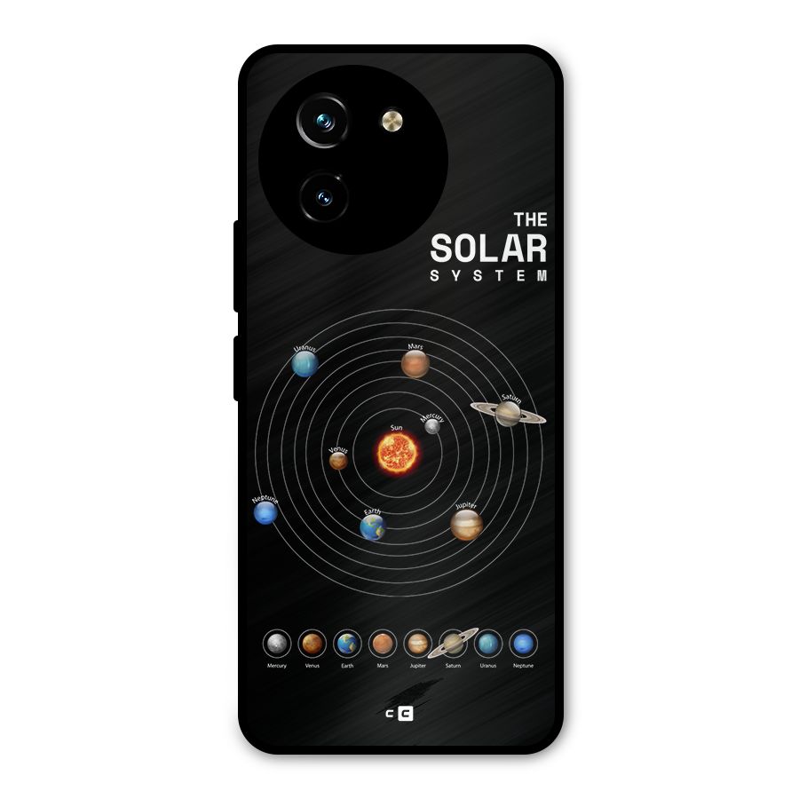 The Solar System Metal Back Case for Vivo T3x