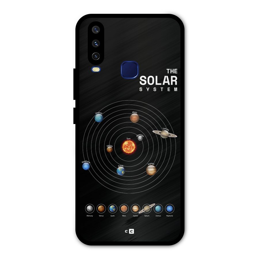 The Solar System Metal Back Case for Vivo U10