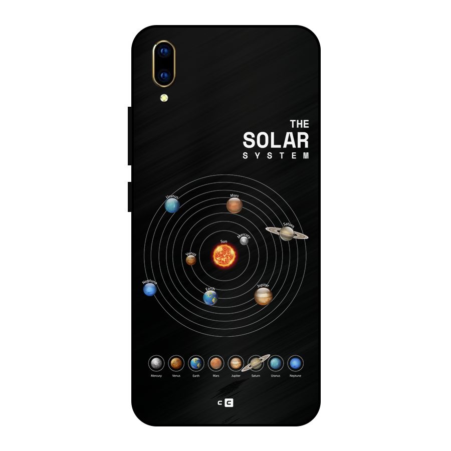 The Solar System Metal Back Case for Vivo V11 Pro