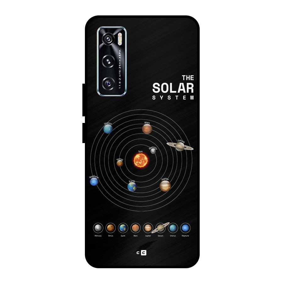 The Solar System Metal Back Case for Vivo V20 SE