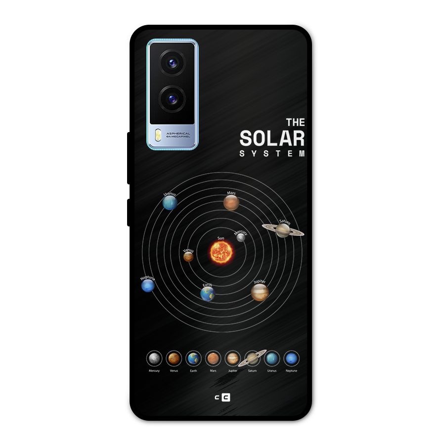 The Solar System Metal Back Case for Vivo V21e 5G