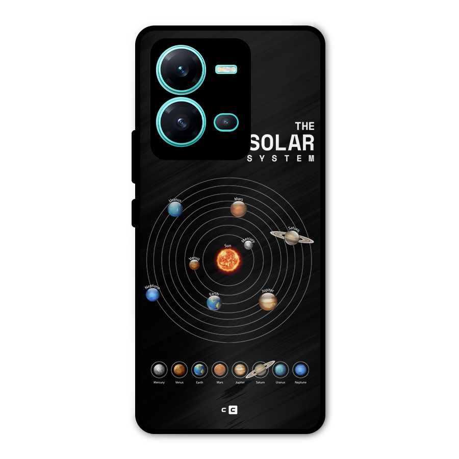 The Solar System Metal Back Case for Vivo V25