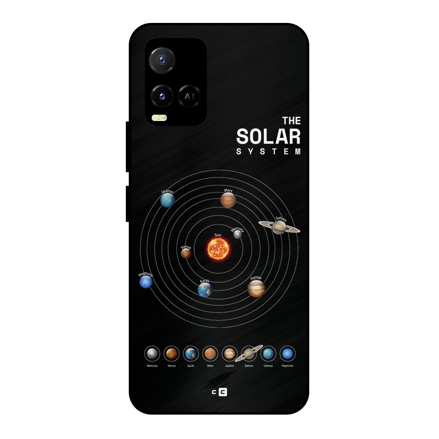 The Solar System Metal Back Case for Vivo Y33s
