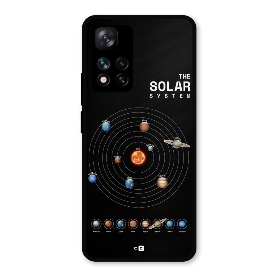 The Solar System Metal Back Case for Xiaomi 11i Hypercharge 5G