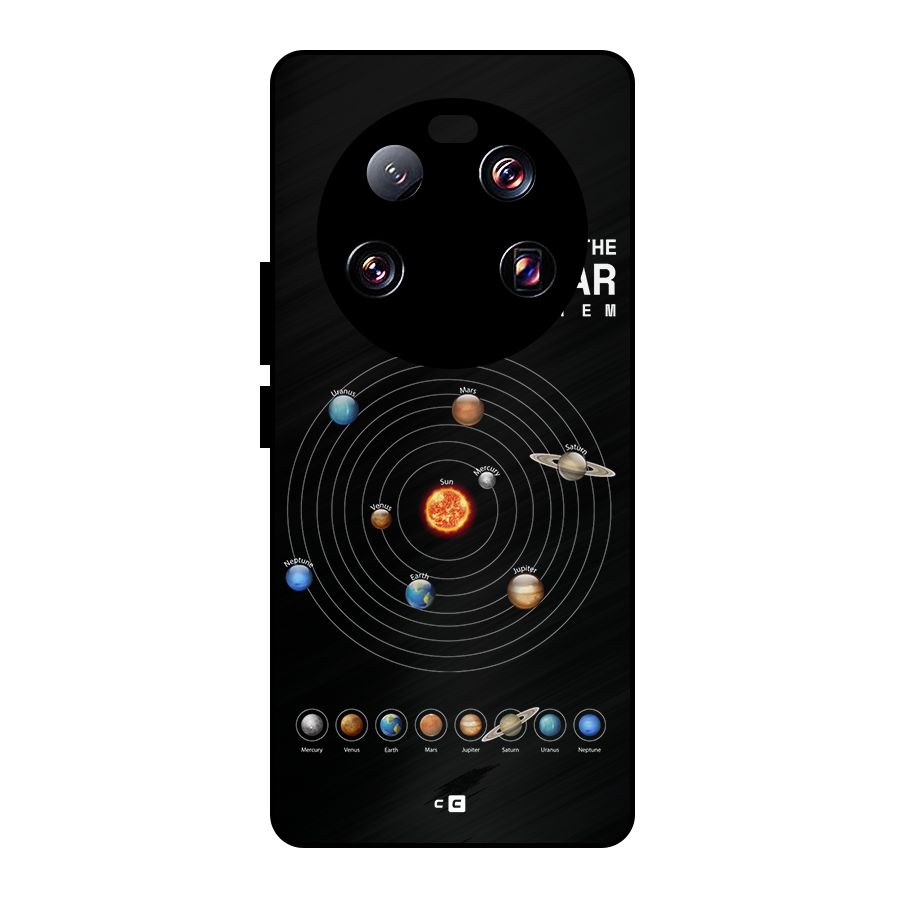 The Solar System Metal Back Case for Xiaomi 13 Ultra