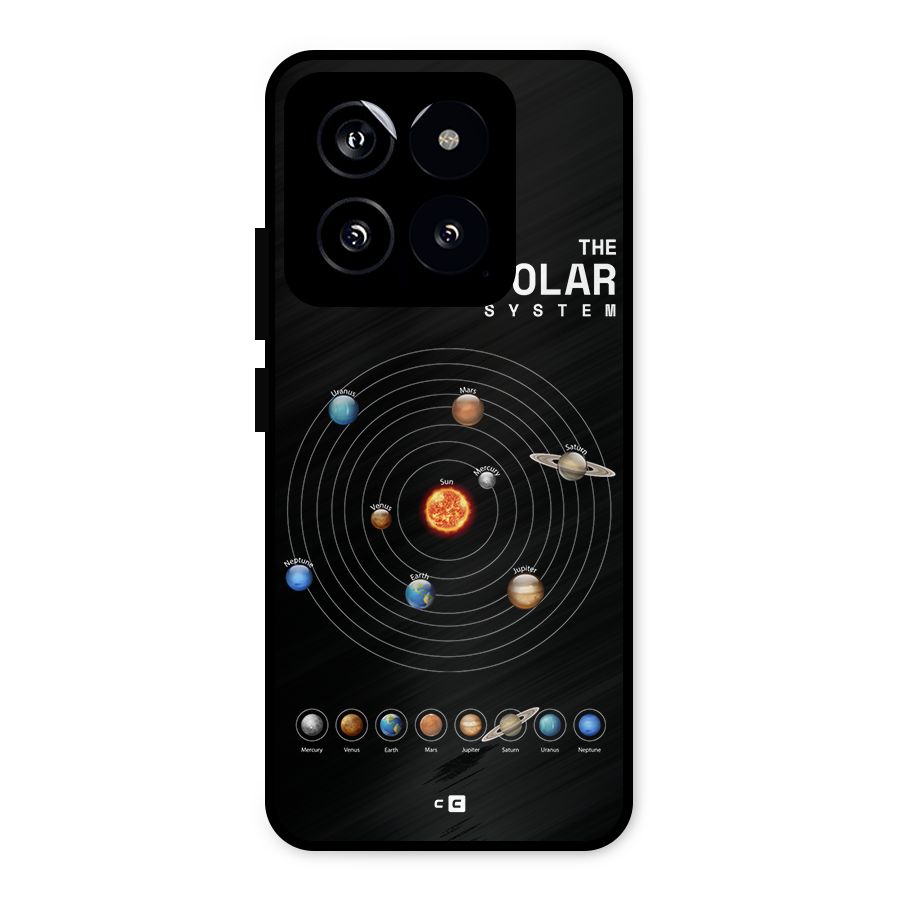 The Solar System Metal Back Case for Xiaomi 14