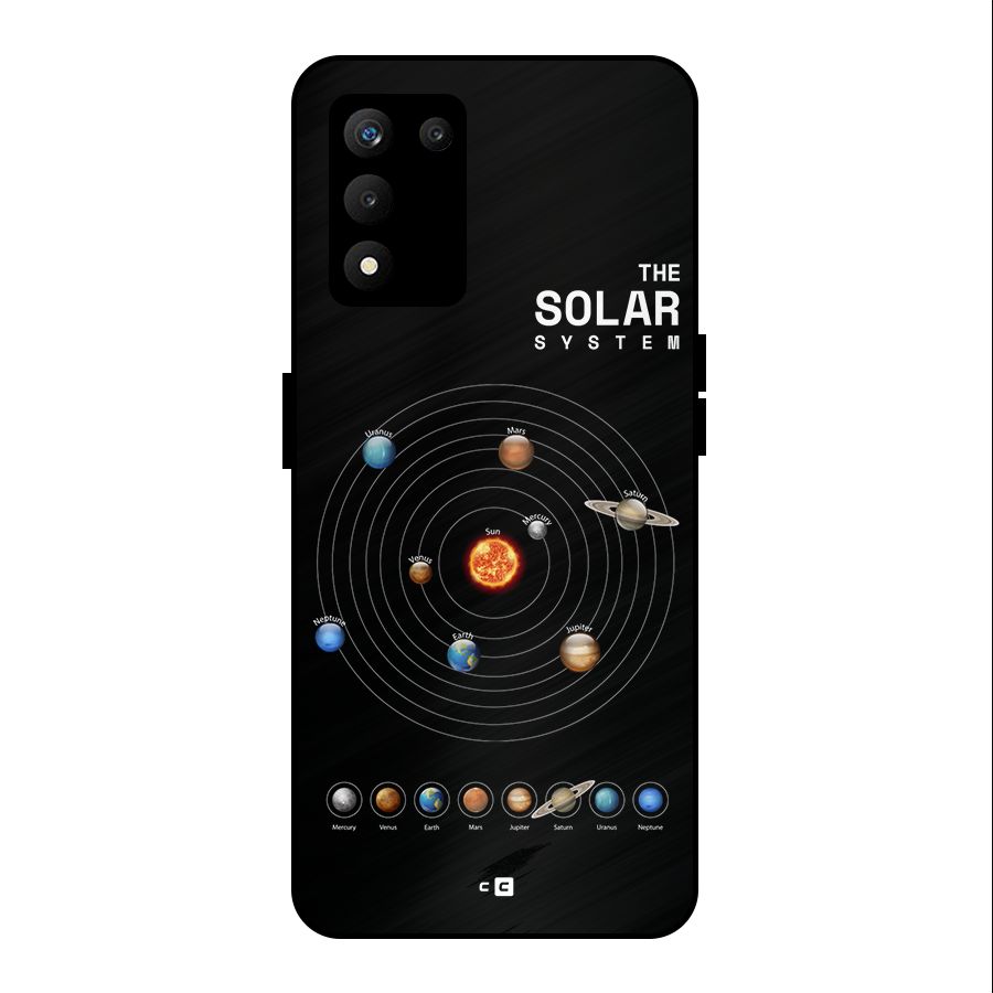 The Solar System Metal Back Case for realme 9 5G SE