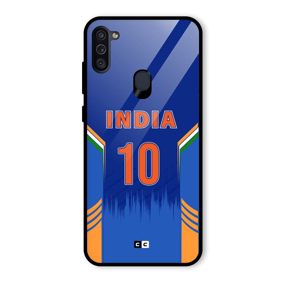 The Ten Tee Glass Back Case for Galaxy M11