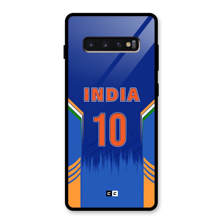 The Ten Tee Glass Back Case for Galaxy S10 Plus