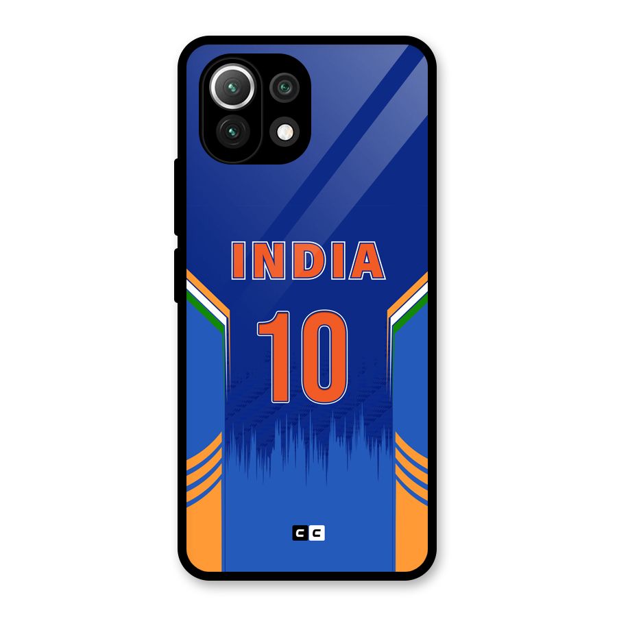 The Ten Tee Glass Back Case for Mi 11 Lite NE 5G