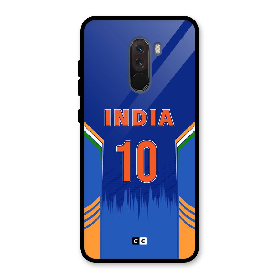 The Ten Tee Glass Back Case for Poco F1