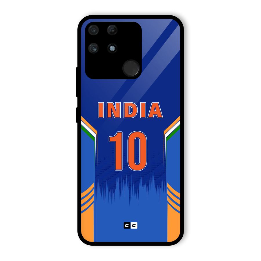 The Ten Tee Glass Back Case for Realme Narzo 50A