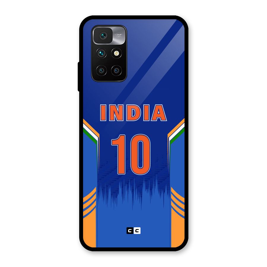 The Ten Tee Glass Back Case for Redmi 10 Prime