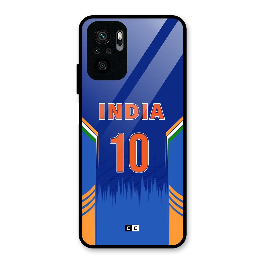 The Ten Tee Glass Back Case for Redmi Note 10S