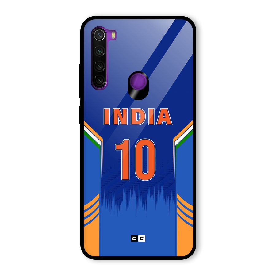 The Ten Tee Glass Back Case for Redmi Note 8