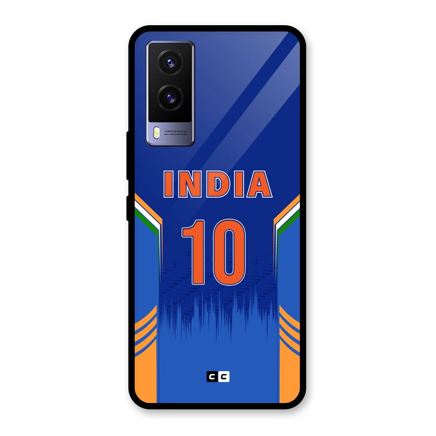 The Ten Tee Glass Back Case for Vivo V21e 5G