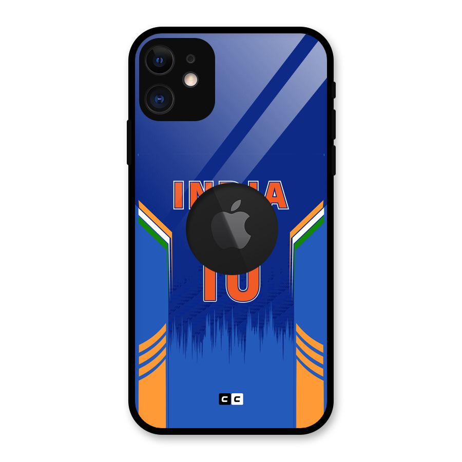 The Ten Tee Glass Back Case for iPhone 11 Logo Cut