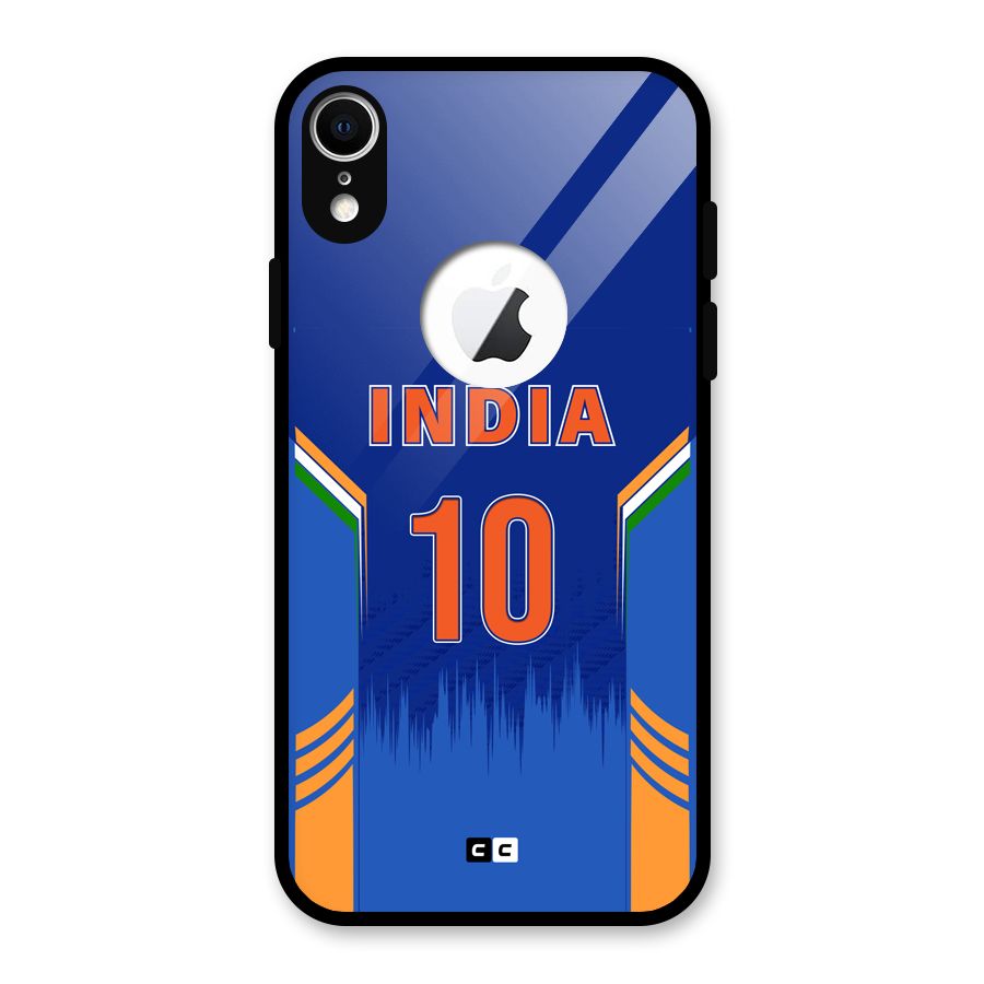 The Ten Tee Glass Back Case for iPhone XR Logo Cut