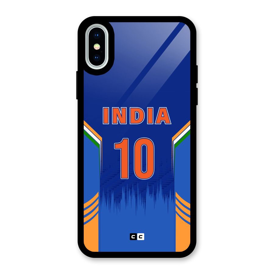 The Ten Tee Glass Back Case for iPhone XS