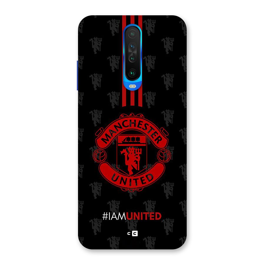 The United Spirit Back Case for Poco X2