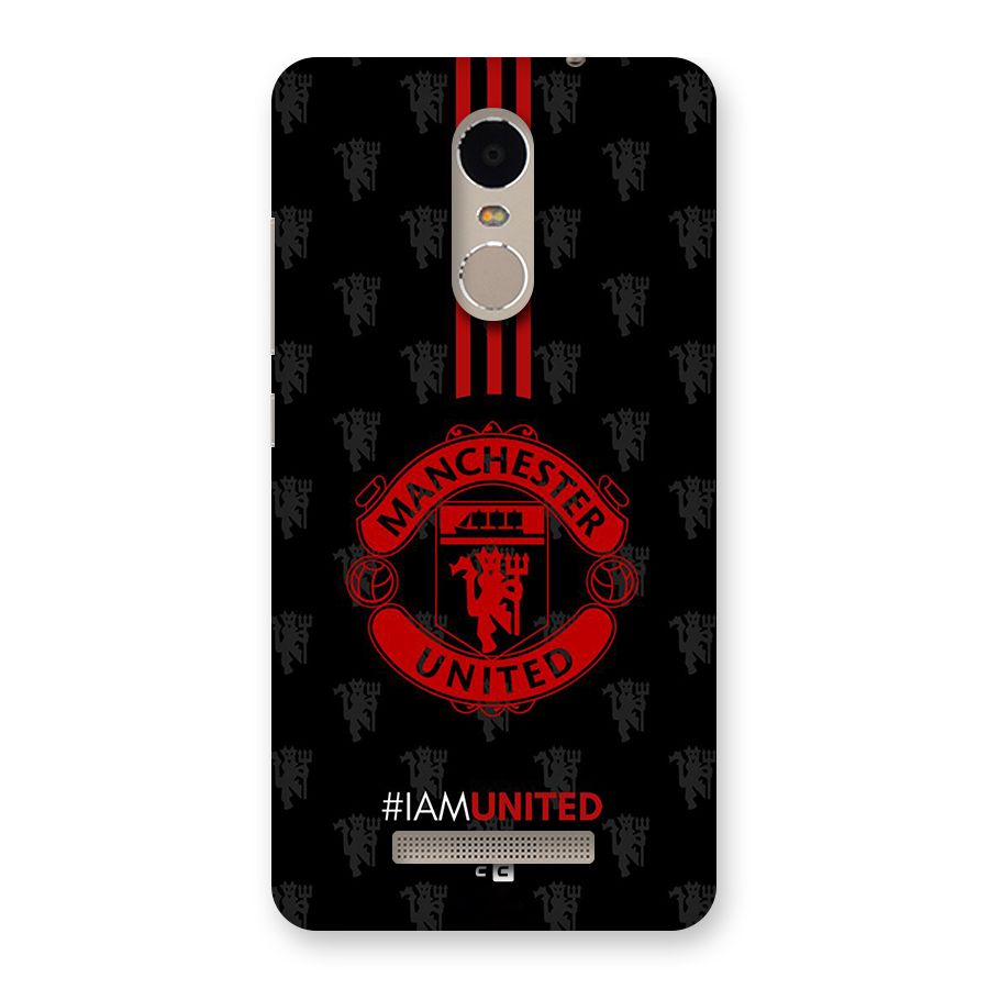 The United Spirit Back Case for Redmi Note 3