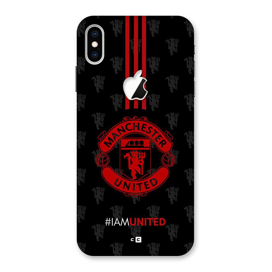The United Spirit Back Case for iPhone XS Max Apple Cut