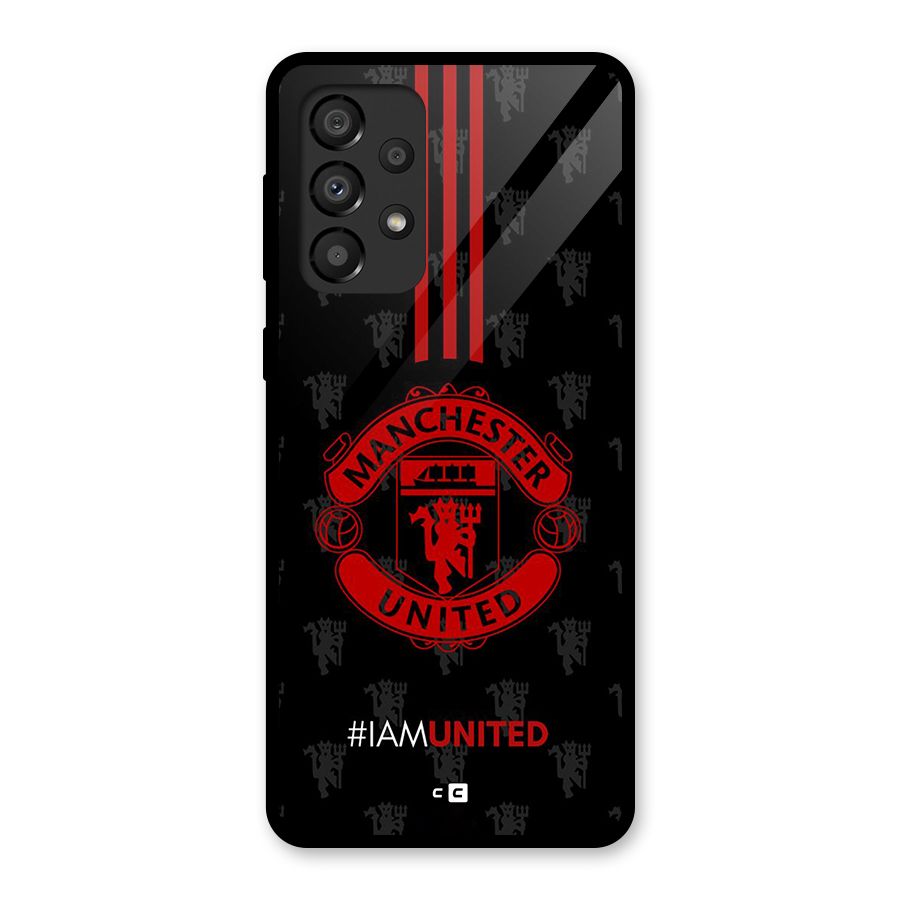 The United Spirit Glass Back Case for Galaxy A33 5G