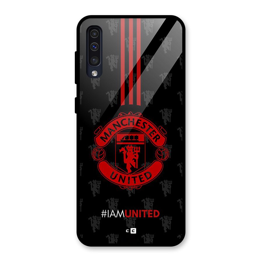 The United Spirit Glass Back Case for Galaxy A50s