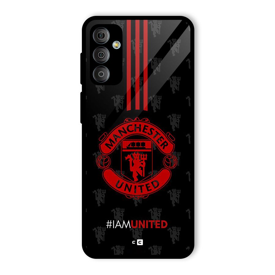 The United Spirit Glass Back Case for Galaxy F23